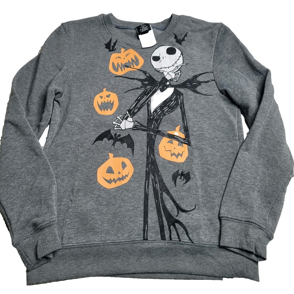 Disney Tim Burton's The Nightmare Before Christmas Sweatshirt‎ Kid's L 10/12